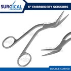 6  Curved Embroidery Tailor Dressmaking Scissors Sewing Stainless German Grade