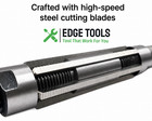H13 Long Pilot Hss Blade Expanding Hand Reamer 1-3 16    1-11 32   Kingpin Reamer