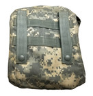 Us Army Military Issue Acu Molle 200 Round Saw Ammo Pouch Gp First Aid Ifak Used