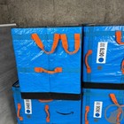 Lot Of 4 Premium Amazon Courier Delivery Current Style Tote Bags 28x24x20 Blue