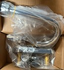 Krowne 11400l 4 In Deck Mount Faucet W  3 1 2 In Gooseneck Spout