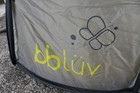 Bbl  v Baby Pop Up Play Tent Portable Gray Yellow Travel Sun Shelter W  Bag