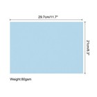 75 Sheets A4 Colored Print Copy Origami Paper 8 3  X 11 7  Light Blue