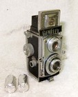 Rare Showa Gemflex Subminiature Twin Lens Tlr Camera W  2 Rolls Film    Mioj  