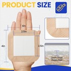 20 Pack Silicone Foam Dressing 4 x4  With Adhesive Border  High Absorbency
