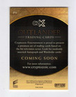 2019 Cryptozoic     Czx Outlander Promo Card  p3