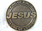 1 Lord Jesus Metal Coin Challenge Christian God Bible Love Way Truth Life Church