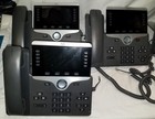 Lot 5x Cisco Cp-8851 Cp-8851-k9 V11 Ip Office Phone W  Cord Handset   Stand Noac