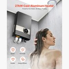 27kw Instant Hot Tankless Water Heater Electric Boiler For Shower Bathroom