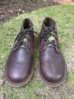 Jim Green Vellie Boot Chukka Men s 10 Full Grain Leather Lace-up Work Boot Gum