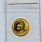 2003 1 10th Oz  China  999 Gold Panda 50 Year Yuan Mint Original Sealed Coin