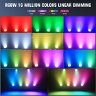 10pcs Ip65 Waterproof Led Par Light 20x15w Rgbw Outdoor Stage Lights Dj Party