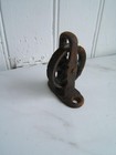 Antique 3  Cast Iron Pulley Wall ceiling Mount