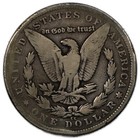 1889-cc Morgan Silver Dollar Carson City Fine Fn F  Detail  rim Dings dark Tone 