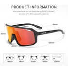 Kapvoe Cycling Polarised Sunglasses Cycling Glasses Outdoor Sports Glasses Uv