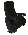 Row Of 5 New Movie Cinema Seating Rocking Rocker Chairs Home Theater Seats Black