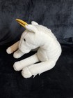 Vintage 1978 Dakin Pillow Pets White Unicorn Plush No Collar Stuffed Animal