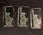  12  Assorted Design 1 Gram Silver Bars  999 Fine Silver