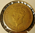 1949 East Africa One Shilling Coin