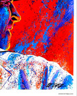 Cal Ripken Jr  Print Art lithograph By Artist Bill Lopa Signed 24x36  auto Loa 