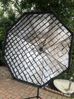 Neewer 50  Octagon Softbox Kit Studio Diffuser W  Speedlite Mount Bag