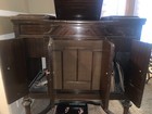1914- Victor Victrola Antique Phonograph Cabinet Record Player