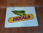 Vintage Advertising Dekalb Seed Corn Double-sided Metal Sign 24  By 16 