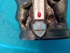Yellowstone Park Vintage Souvenir Bear   Cub Thermometer 4  Heavy Metal
