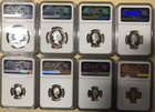 Australia 1991 Royal Mint Silver Jubilee Set Proof 925 Silver Ngc Pf70 - Pf67 Uc