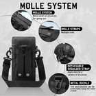 Military Water Bottle Pouch Holder Tactical Hiking Kettle Gear Molle Pack Bags