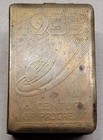 Rare 1933 Chicago Worlds Fair Matchsafe Matchbox Holder W  Case Book Souvenir
