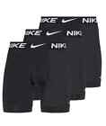 3 Nike Dri-fit Essential Micro 3 Pack Boxer Brief Black Men s   New In Box