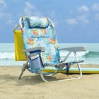Tommy Bahama 5 Position Folding Backpack Beach Chair - Floral