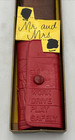 Chicago West Pullman Works 1954 Mr And Mrs Vinyl Key Holders Original Box