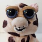 Festy Pets The Spotted Pig Mort Plush Stuffed Animal Pink Brown Toy Growling