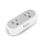 Dual Socket Capsule Smart Wifi Plugs Dual Outlets Alexa Google Itfff Smartthings