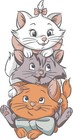 Aristocats Disney Cats Decal Wall Sticker Home Decor Art Nuresry Kids Room Marie