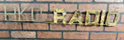 Rko Radio Radio Keith Orpheum Vintage Brass Sign