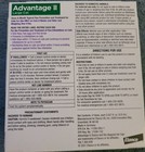 Advantage Ii For Cats Over 9 Lbs Fleas Ticks 4 Pack Us Epa Approved