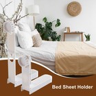 4pcs Bed Sheet Holders Straps Fitted  Bed Sheet Clips Fasteners Non-slip Gripper