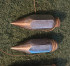  4  Plumb Bobs Miller Falls  Sargent  Usa Vintage  Nice Lot-
