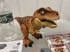 Jurassic World Park Primal Hatch Tyrannosaurus T Rex Dinosaur Interactive Toy   