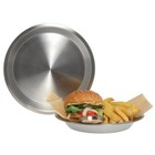 American Metalcraft 918ss Stainless Steel Pie Pan 9-1 4  Dia  Silver