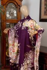 Dear Vanilla Japanese Furisode Silk Kimono Women s Authentic Japan Made Vintage