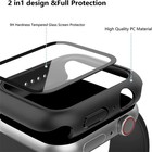 For Apple Watch Series 9 8 7 6 38  40 To 46 Case Cover Screen Protector