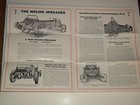 Nos 1928 Moline Implement Spreader Catalog Farm Tool Poster Illinois Mm