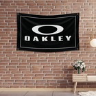 Oakley Flag Banner 3x5 Ft Sunglasses Promotional Man Cave Wall Decor Garage Sign