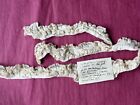 Antique French Lace Edging  ruche   Real Bobbin Made Valenciennes -collar  Wrist