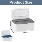 2pcs Baby Wipes Dispenser  Wipe Holder For Baby   Adult  Keeps Wet Tissue Fre   