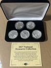 2017 Silver Coin Set Ase Maple Leaf Panda Britannia Kangaroo W  Box   Co